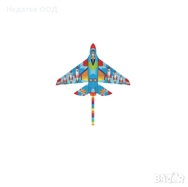  Хвърчило, Кайт Ракета, 1.15x0.6м, снимка 1