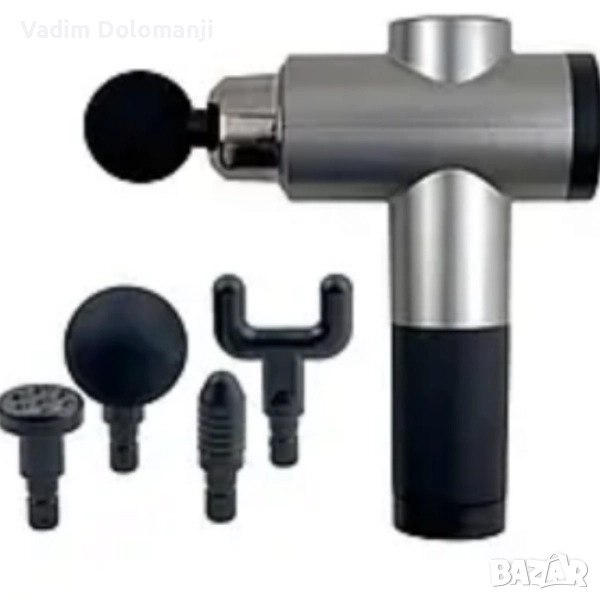 Масажен уред Fascial Gun RF-321 – мощно решение за мускулно възстановяване и релакс, снимка 1