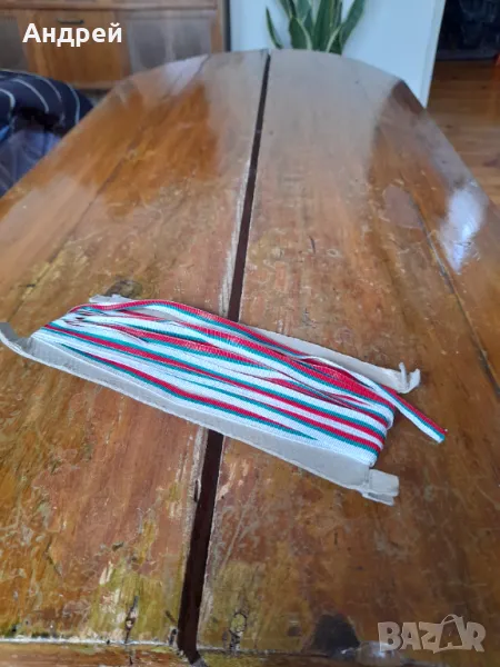 Стара трикольорна лента,трикольор #4, снимка 1