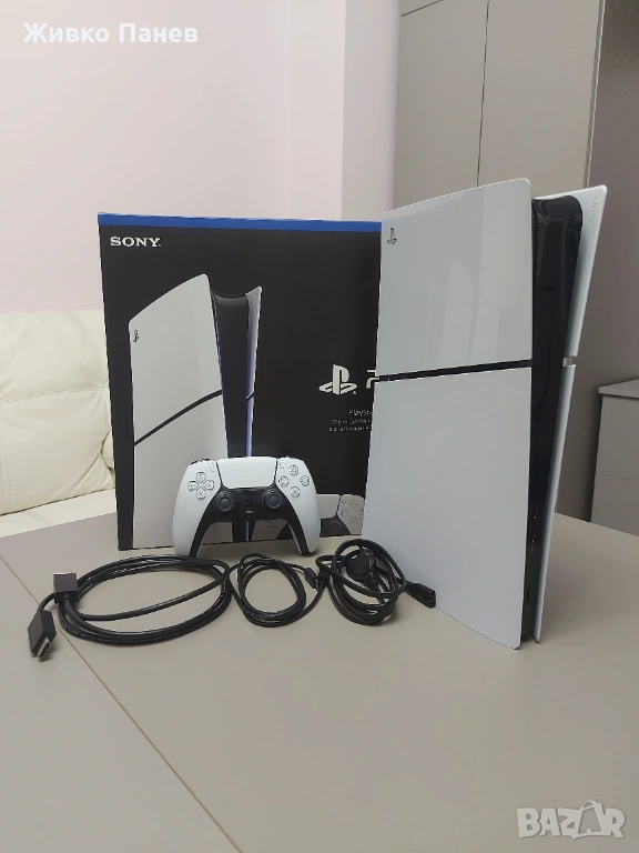 PlayStation 5 Digital Edition 1TB – като нов, с гаранция до 05.11.2027, снимка 1