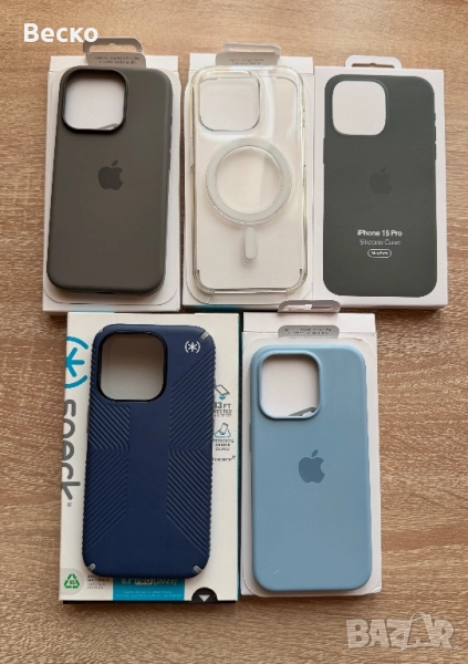 Оригинални калъфи за Apple Iphone 15 Pro, снимка 1