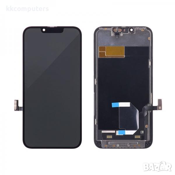 LCD Дисплей за iPhone 13 6.1 + Тъч скрийн / Черен /, снимка 1