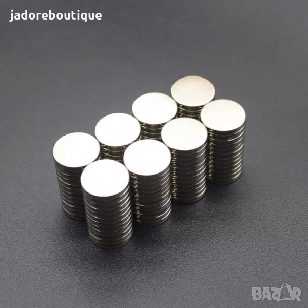 Неодимови магнити 6*1 мм, снимка 1
