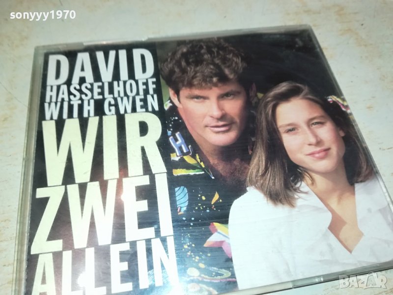 DAVID HASSELHOFF WITH GWEN CD-ВНОС GERMANY 0210231645, снимка 1