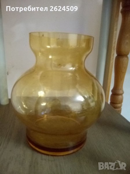 Стъклена ваза, снимка 1