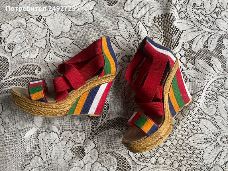 Обувки  сандали на платформа 36 номер , снимка 1