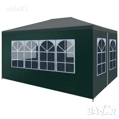 vidaXL Парти шатра, 3х4 м, зелена(SKU:45101, снимка 1