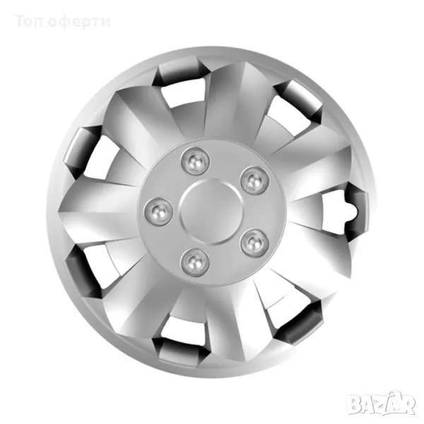 Тасове за джанти 14, 15 цола Versaco nova silver, снимка 1