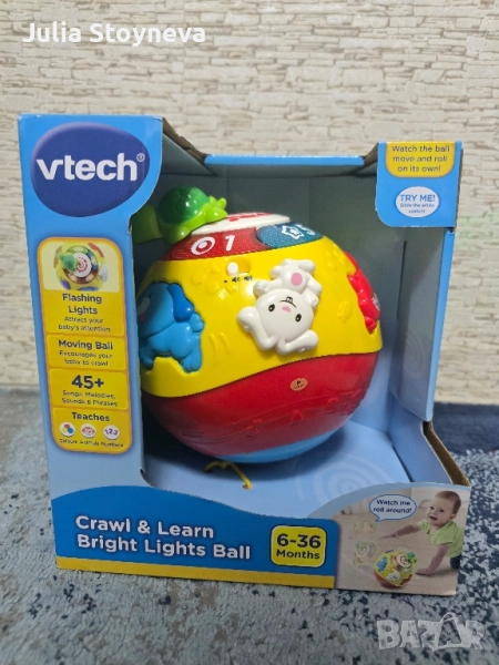 НОВА Интерактивна топка Vtech, снимка 1