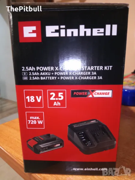 Батерия +зарядно Einhell, снимка 1