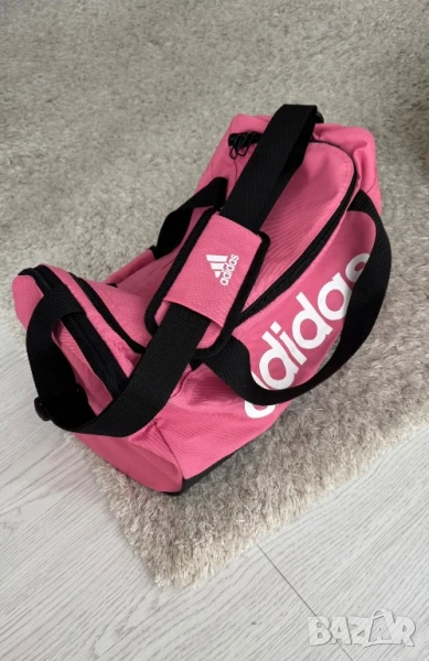 Сак Adidas Kipling Розово pink fitness gym bag playboy Nike dkny , снимка 1