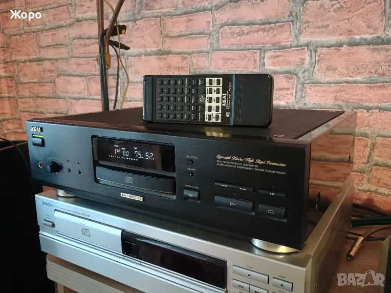 ⏯️С Клип. Akai CD-79 2х Burr Brown PCM63P-K, снимка 1