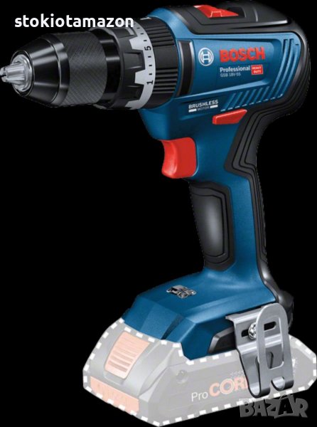 Професионална Ударен Винтоверт Bosch GSB 18V-55, снимка 1