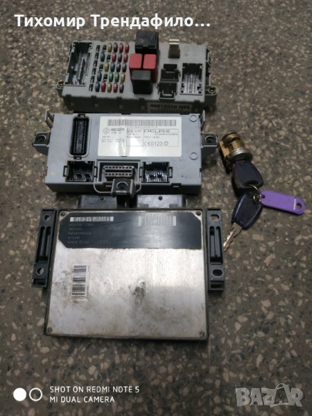 856550 CWG 80932C R04010042B DCU3F FIAT REF 55185004 ,46812231 DELPHI , 46812228 ECU,BODY и два броя, снимка 1