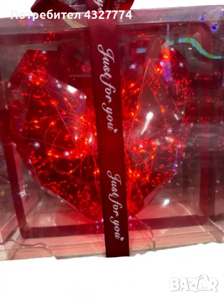 Магическо светещо сърце – Перфектната празнична декорация за вашия дом, снимка 1