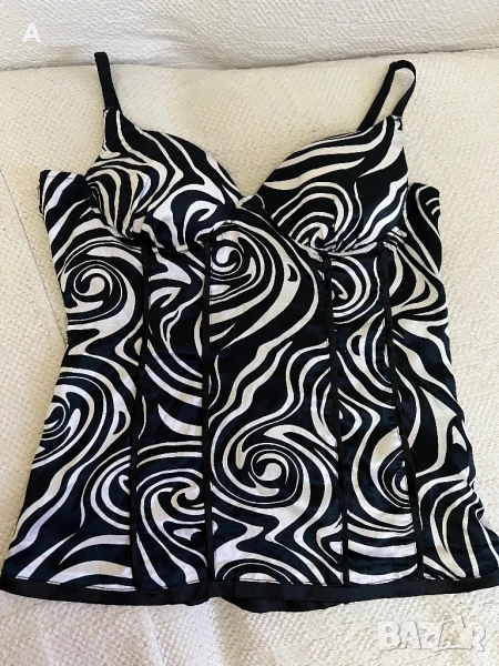 Дамски топ естествена коприна, снимка 1