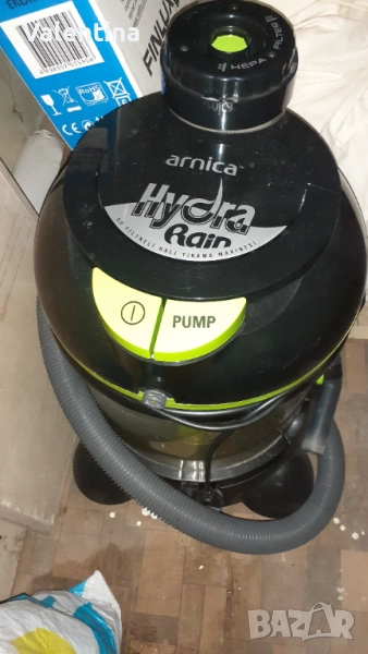 Прахосмукачка с воден филтър Арника Хидра Рейн Arnica Hydra Rain, снимка 1