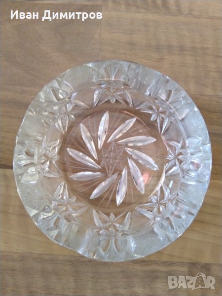 Кристална купа, пепелник/Crystal bowl, ashtray, снимка 1
