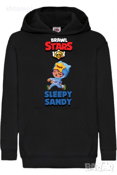 Детски Суитчър/Суитшърт Sleepy Sandy,Brawl Stars,Игра,Подарък,Изненада,Забавление,Рожден Ден, снимка 1