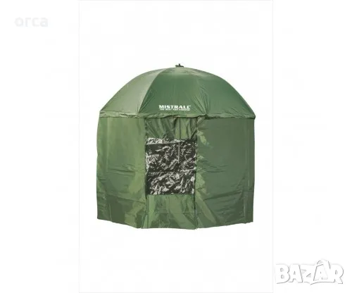 Чадър палатка MISTRALL 2.50 m – водоустойчив риболовен чадър ⛺🌧️, снимка 1