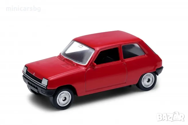 1:64 Метални колички: Renault 5 - Welly, снимка 1