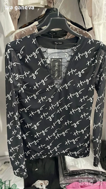 Блуза с връзки , снимка 1