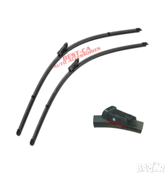 Комплект чистачки за предно стъкло 70+65 cm. подходящи за Volkswagen Crafter Mk2 (SY/SZ), MAN TGE, снимка 1