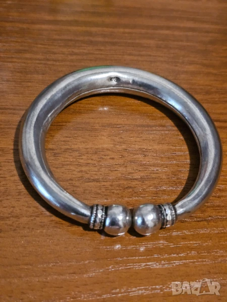 Стара сребърна османска гривна - старинна красота за ценители., снимка 1