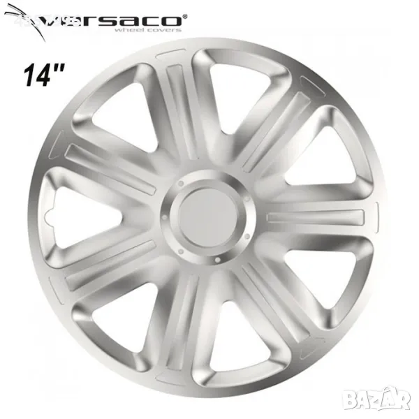 Тасове за джанти 14'' Versaco Comfort Silver, снимка 1
