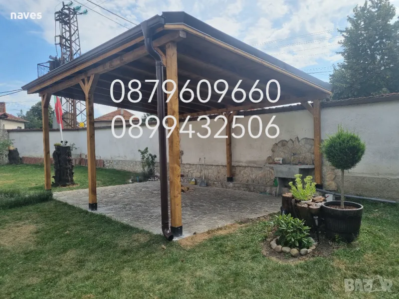 Навеси от Дърво Козирки, снимка 1