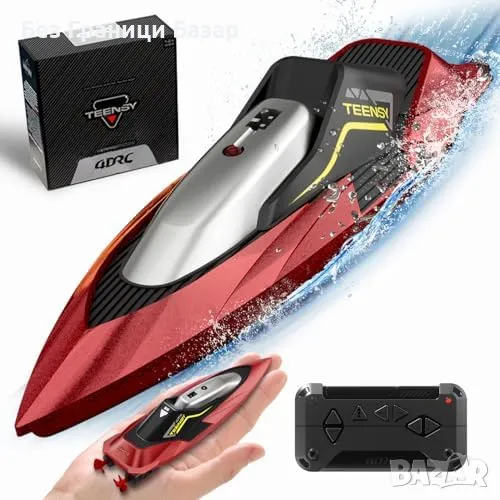 Нова Играчка лодка с двойни мотори, до 30 минути игра за езера и басейни, снимка 1