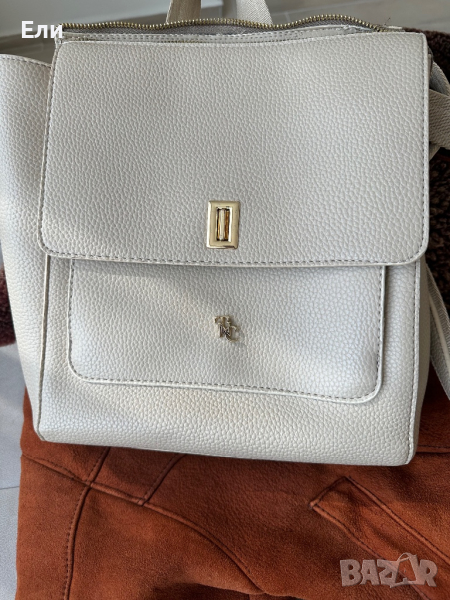 Естествена кожа раница💎, снимка 1