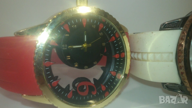 Лот 4 големи часовника с гумени каишки, снимка 2 - Мъжки - 53008503