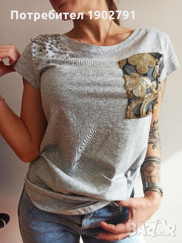 Дамска тениска, снимка 2 - Тениски - 32206589