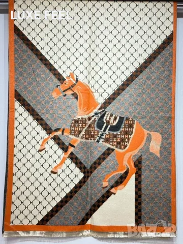 Dior ✨ Hermes ✨ Louis Vuitton ✨Дамски Шалове , снимка 8 - Шалове - 56538729