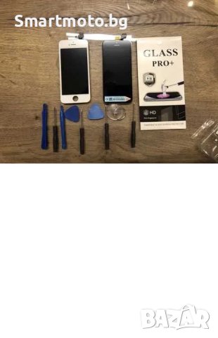 Дисплей за Iphone 5 / 5C / 5S / 5SE Бял и Черен Супер Качество, снимка 1