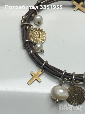 Сребърна Луксозна Гривна Италия, снимка 9 - Гривни - 49279298