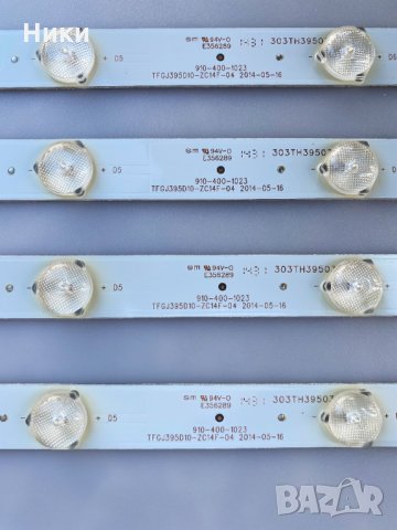 LED подсветки TFGJ395D10-ZC14 F-04 / 303TH39503, снимка 2 - Части и Платки - 35522714
