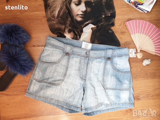 Къси дънки от H&M р-р 44, снимка 1