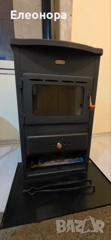 Камина на дърва PRITY K1CP-2014, 9 kW + кюнци 140€