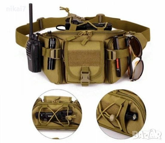 тактическа чанта военна лов туризъм водоустойчива раница лов, снимка 5 - Екипировка - 37641535