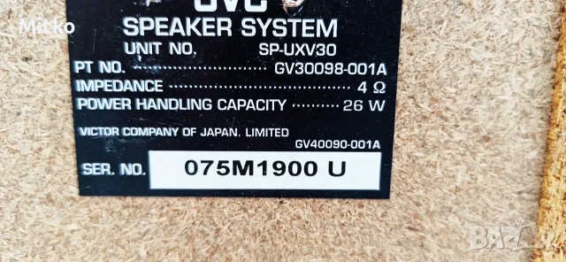 Тонколони JVC от уредба , снимка 5 - Тонколони - 55841254