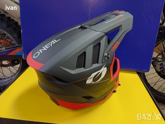 Каска oneal cross enduro dounhill exc sxf crf yzf tc te husqvarna ktm honda suzuki, снимка 5 - Мотоциклети и мототехника - 42428632