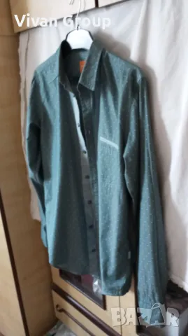 Мъжка риза Hugo Boss , снимка 6 - Ризи - 48130496