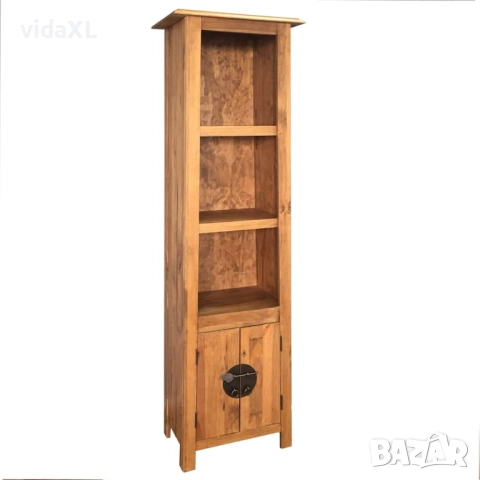 vidaXL Шкаф за баня, свободностоящ, рециклиран бор масив, 48x32x170 см(SKU:246036)