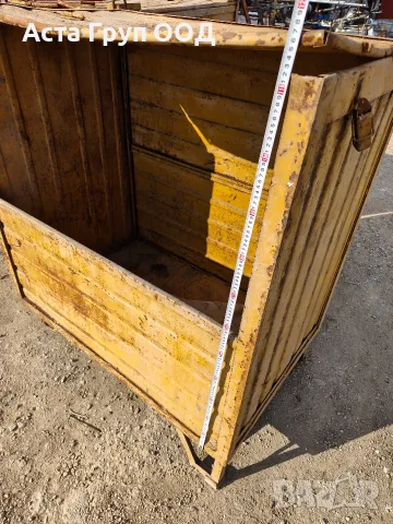 продавам метални сандъци,палети , снимка 4 - Стелажи и щандове - 56136355