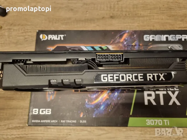 Palit GeForce RTX 3070 Ti GamingPro – като нова, снимка 4 - Видеокарти - 56227038