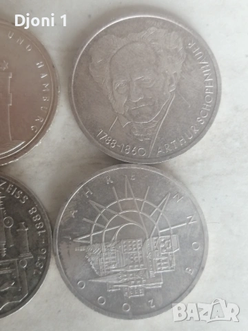 Юбилейни сребърни марки , снимка 2 - Нумизматика и бонистика - 53286148