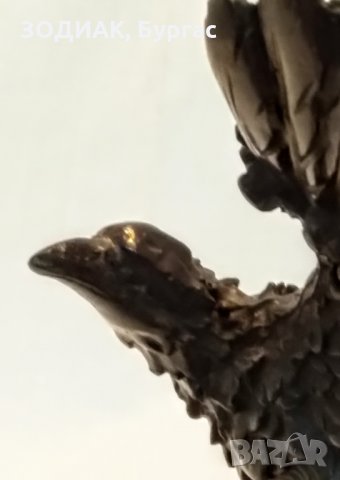 Статуетка ОРЕЛ - 14 см, снимка 3 - Статуетки - 28694147