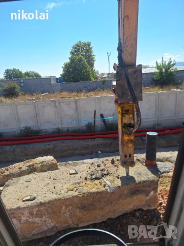 Услуги с багери изкопи чук за къртене на бетони, снимка 3 - Кърти, чисти, извозва - 51813861